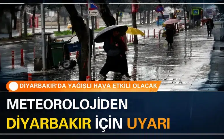 Meteorolojiden Diyarbakır için ani sel ve dolu uyarısı: İşte etkilenecek bölgeler