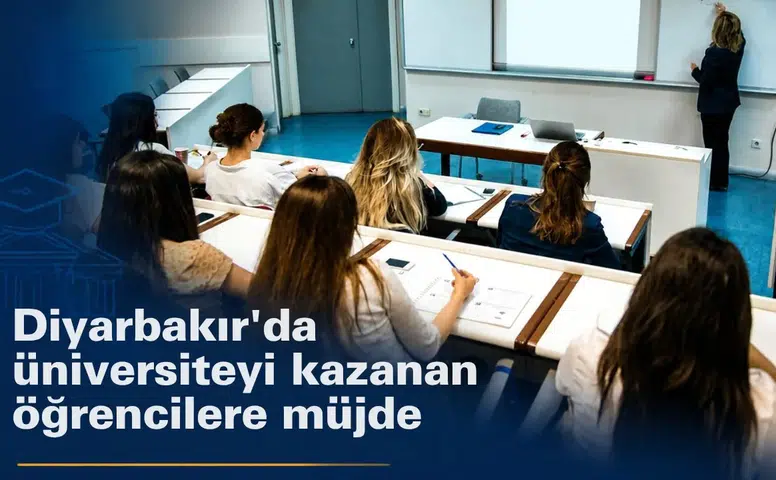 Diyarbakır'da üniversiteyi kazanan öğrencilere müjde: 25 bin TL'lik destek kapısı açıldı