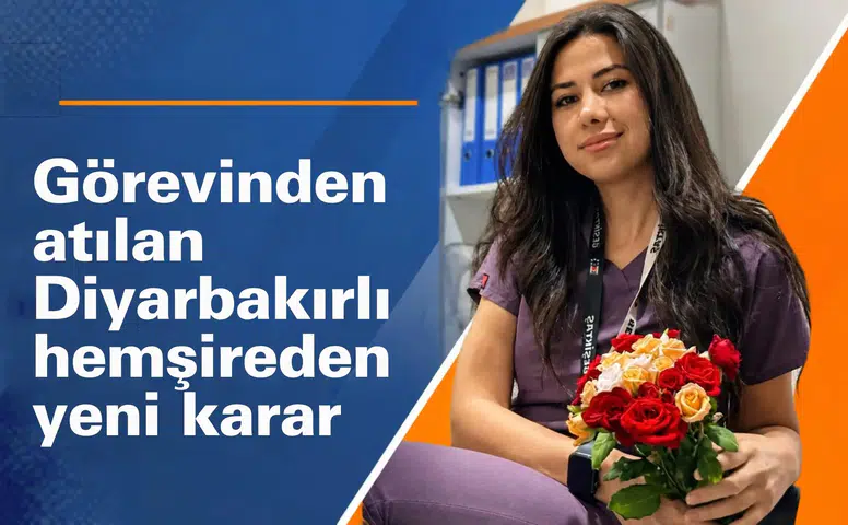 Görevinden atılan Diyarbakırlı hemşire İkra Avcı'dan yeni karar: Hediye edecek