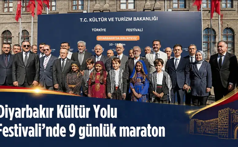 Diyarbakır Kültür Yolu Festivali'nde 9 günlük maraton başladı: 249 etkinlik yer alacak