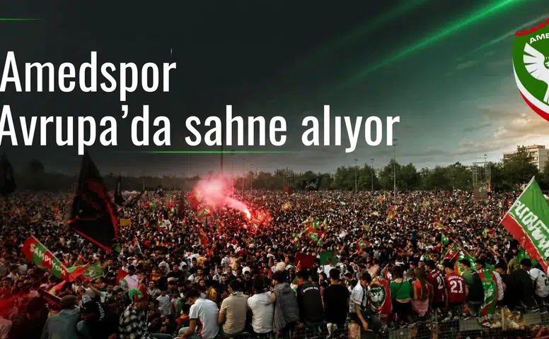 Amedspor Avrupa'da sahne alıyor: 14 sanatçıyla ve futbolcularla buluşma fırsatı