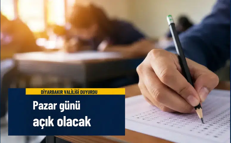 Diyarbakır Valiliği'nden kritik açıklama: Pazar günü 11 ilçede açık olacak