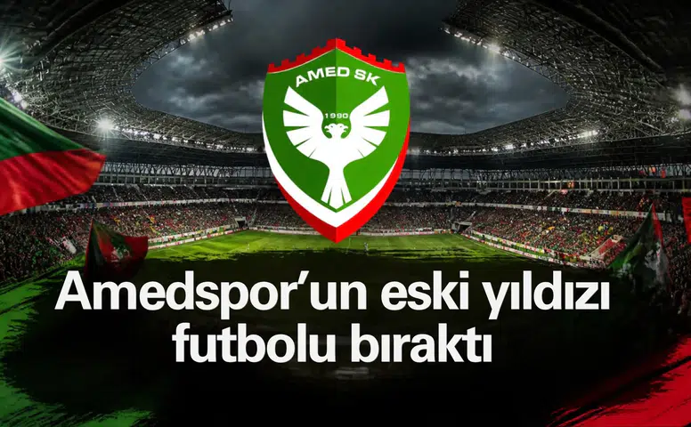 Amedspor'un eski yıldızı futbolu bıraktı: Büyük sırrını şimdi açıkladı