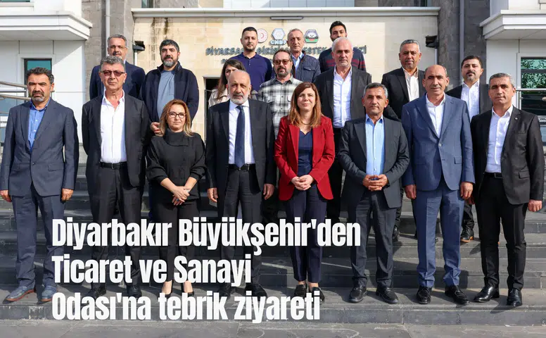 Diyarbakır Büyükşehir'den DTSO'ya tebrik ziyareti: Kent ekonomisi masada