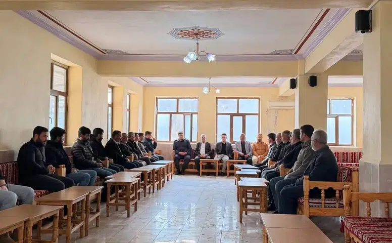 Çermik Kuyu Mahallesi'nde arazi kavgası bitti İki aile bir araya gelerek barıştı