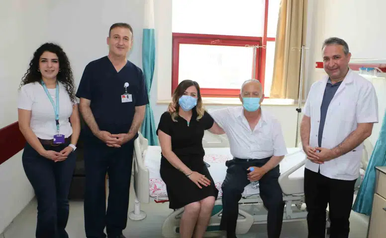 Diyarbakır'da duygusal Babalar Günü Kızı Zeynep'in bağışıyla hayata yeniden tutundu