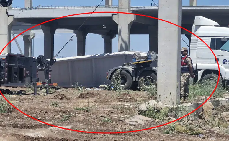 Kayapınar’daki fabrika inşaatında beton blok felaketi 55 yaşındaki işçi hayatını kaybetti