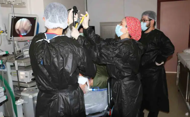 Diyarbakır'da sağlıkta büyük devrim Gazi Yaşargil Hastanesi'nde EBUS dönemi başladı