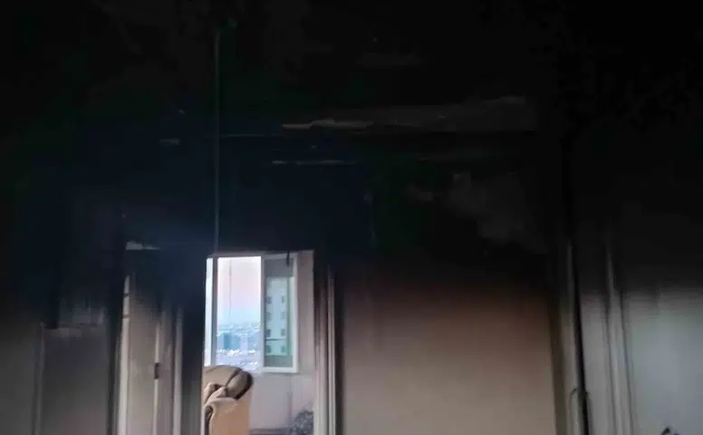 Diyarbakır Kayapınar'da yürekleri ağza getiren olay Evini ikinci kez ateşe verdi