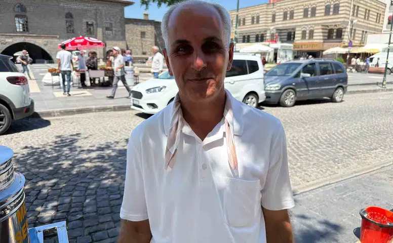 Diyarbakır'ın kavurucu sıcaklarına doğal çare 32 yıllık serinlik geleneği sürüyor