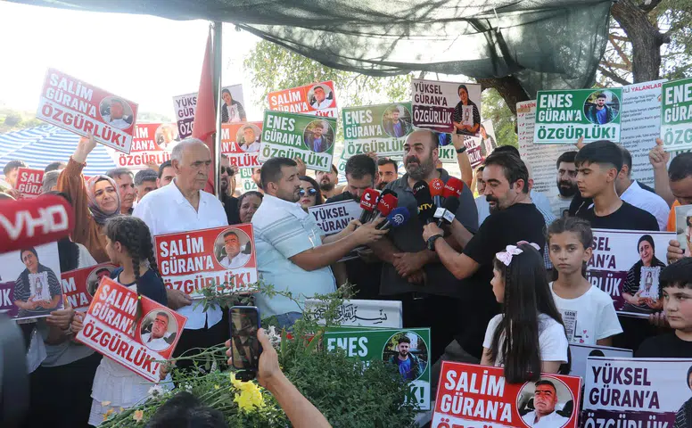 Narin Güran’ın kayboluşunun 2. yılında Tavşantepe'de adalet çığlığı Mezarı başında mevlit