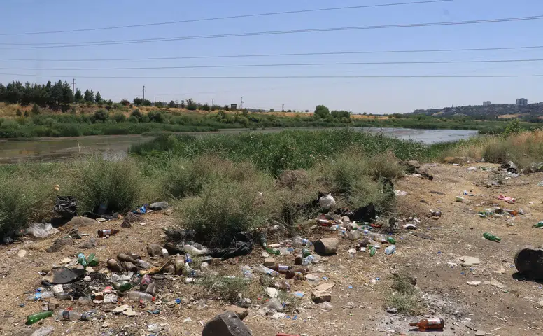 Dicle Vadisi çöplüğe döndü Uzmanlar yaban hayatı ve çevre için alarm verdi