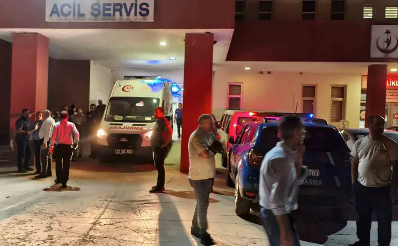 Çüngüş ilçesinde korkunç kaza İneğin boynuz darbesiyle ağır yaralanan besici hastanelik oldu