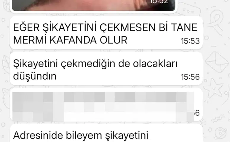 Rojin Kabaiş'in babasına siber zorbalardan silahlı tehdit Davadan vazgeç mesajı