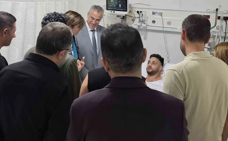 Diyarbakır'da yaralanan Trabzonspor taraftarından kardeşlik mesajı: Burada hoşgörüyü gördüm