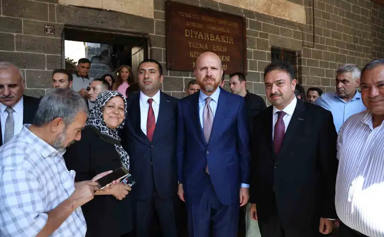 Bilal Erdoğan'dan Diyarbakır'da 'Terörsüz Türkiye' mesajı: Herkes elini taşın altına koymalı
