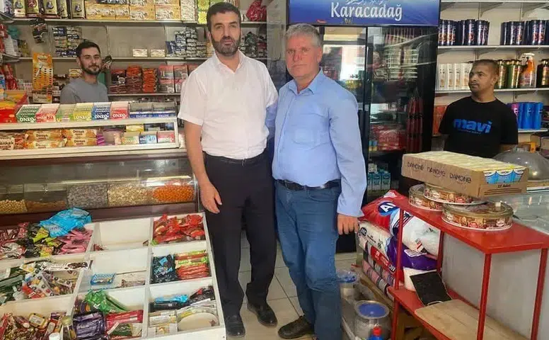 Çermik İlçe Müftüsü Kızılarslan'dan Ahilik Haftası kapsamında esnaf ziyareti
