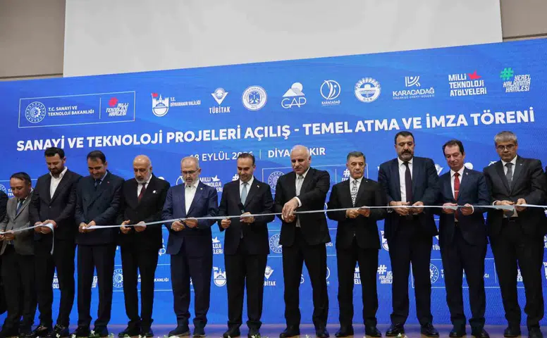 Bakan Kacır Diyarbakır'da sanayi hamlesini başlattı: 20 yeni proje hizmete girdi
