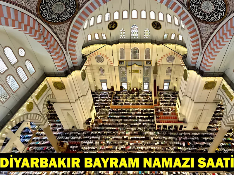 Diyarbakır İlçelerinde Bayram Namazı Saatleri