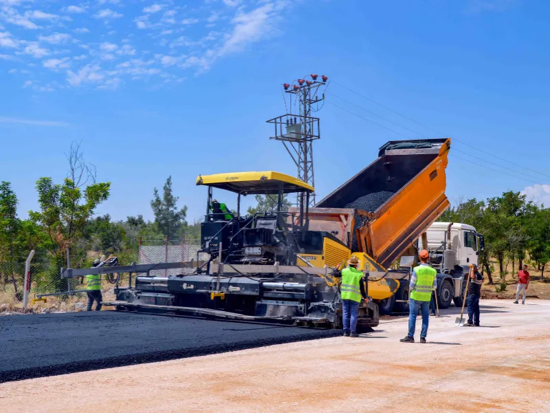 Kent Merkezine 180 Bin Ton Sıcak Asfalt Serilecek