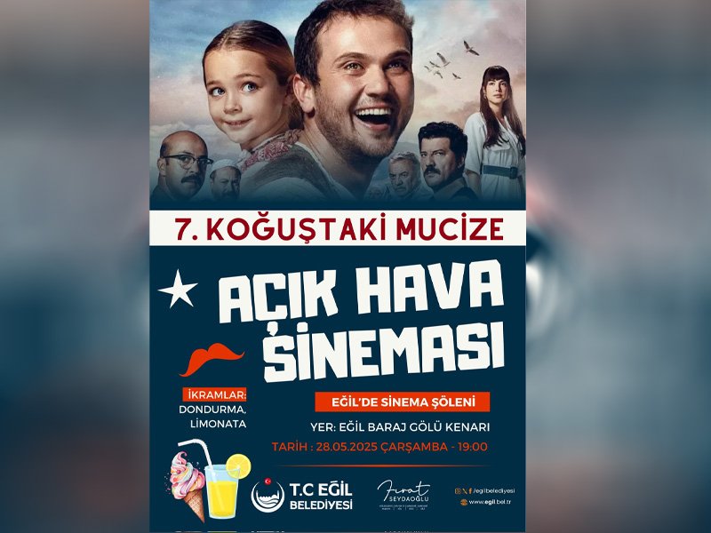 Eğil'de Açık Hava Sineması 7. Koğuştaki Mucize-1
