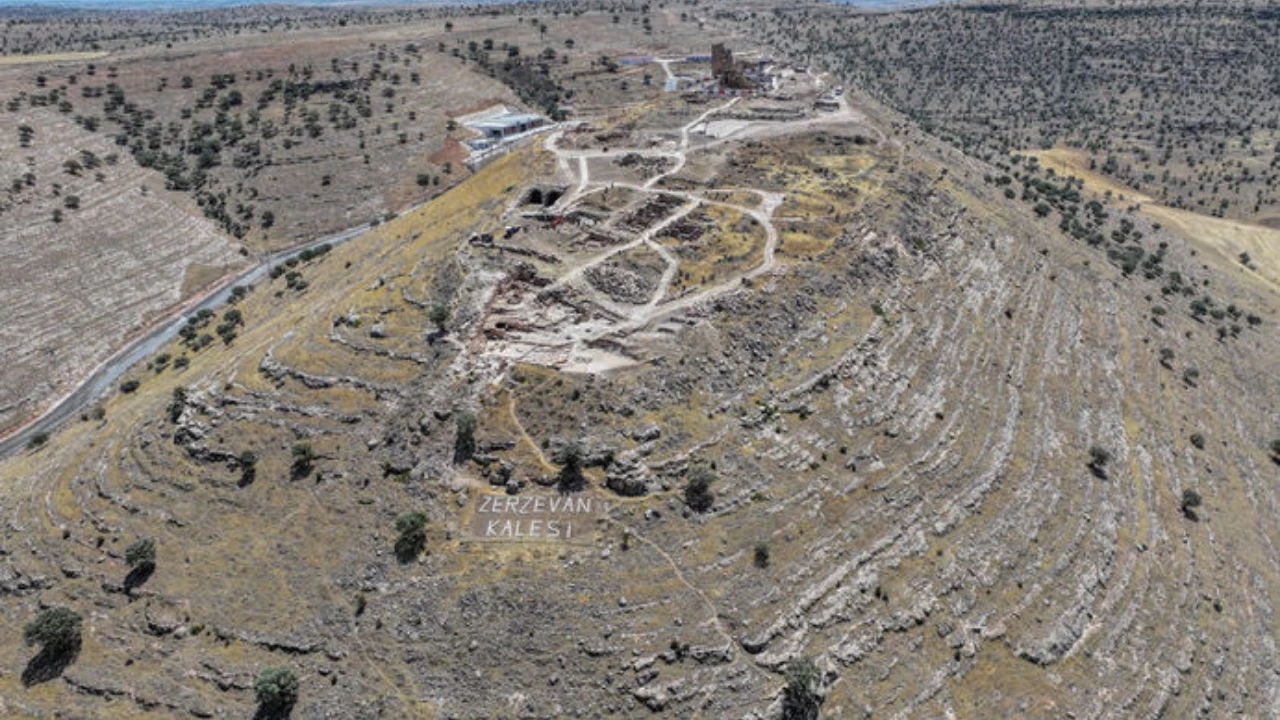 Zerzevan Kalesi’nde Roma’ya ait su sistemi ortaya çıktı 3