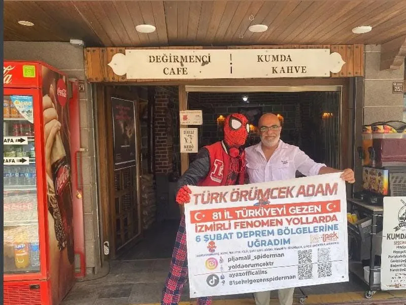 Örümcek adam 67. durakta: Diyarbakır 2