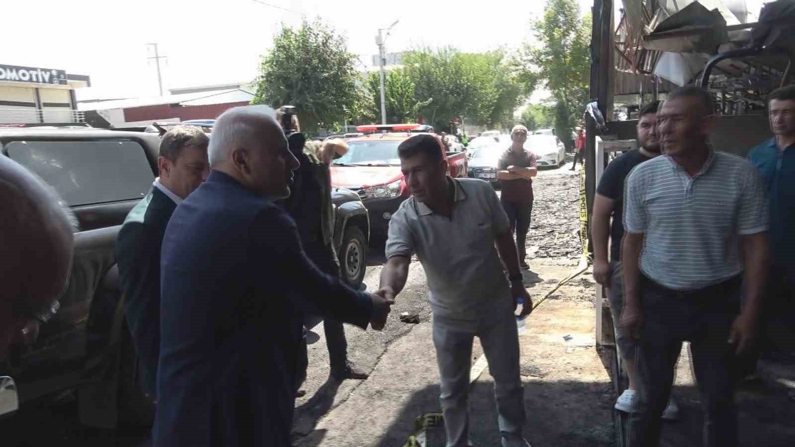 Vali Zorluoğlu’ndan yangın bölgesine ziyaret 1
