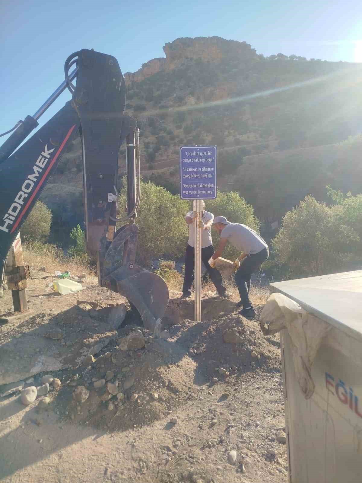 Eğil belediyesinden 3 dilde çevre duyarlılığı çağrısı-1