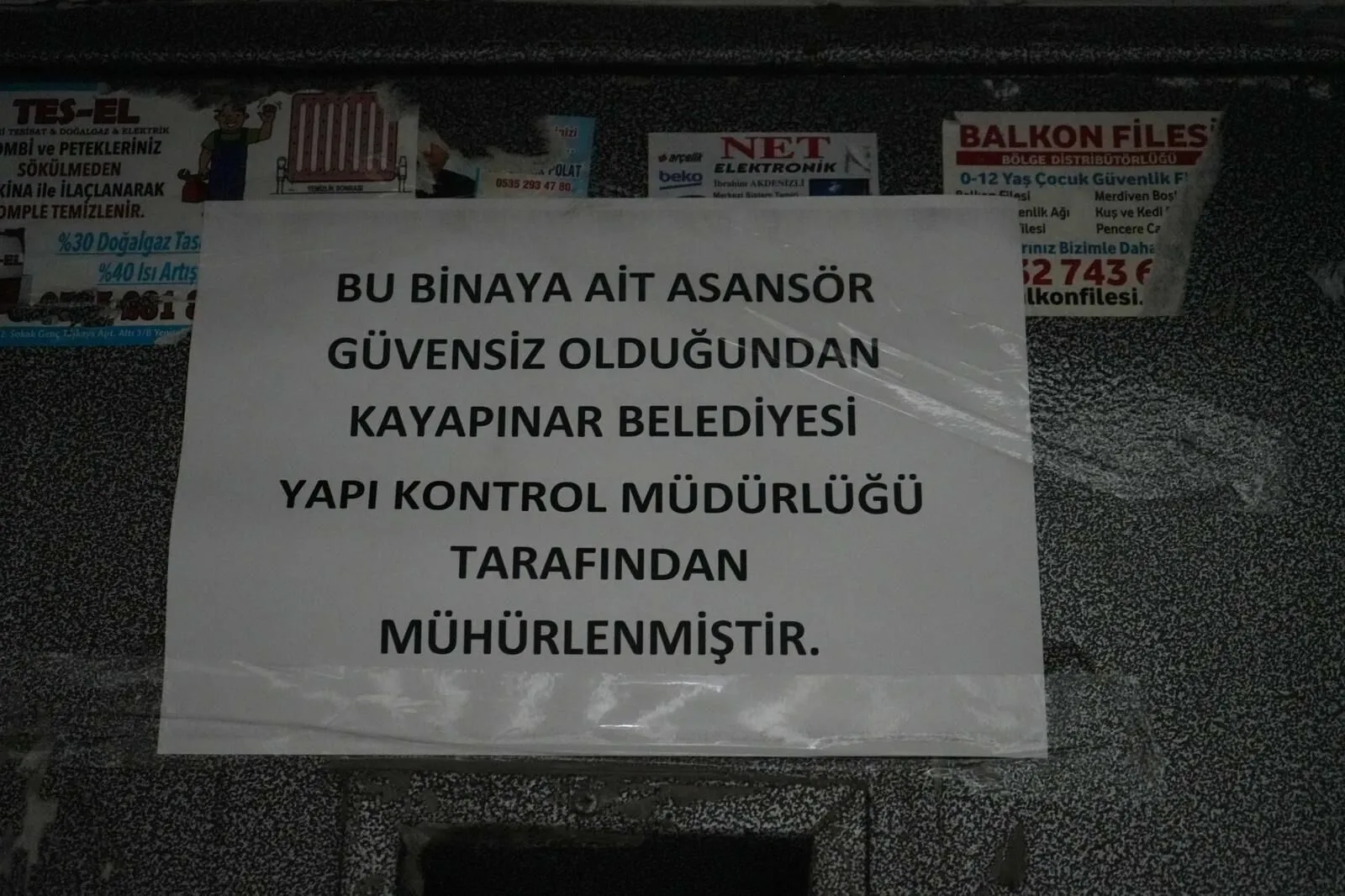 Diyarbakır’da denetim sonucu güvensiz asansörler mühürlendi 1