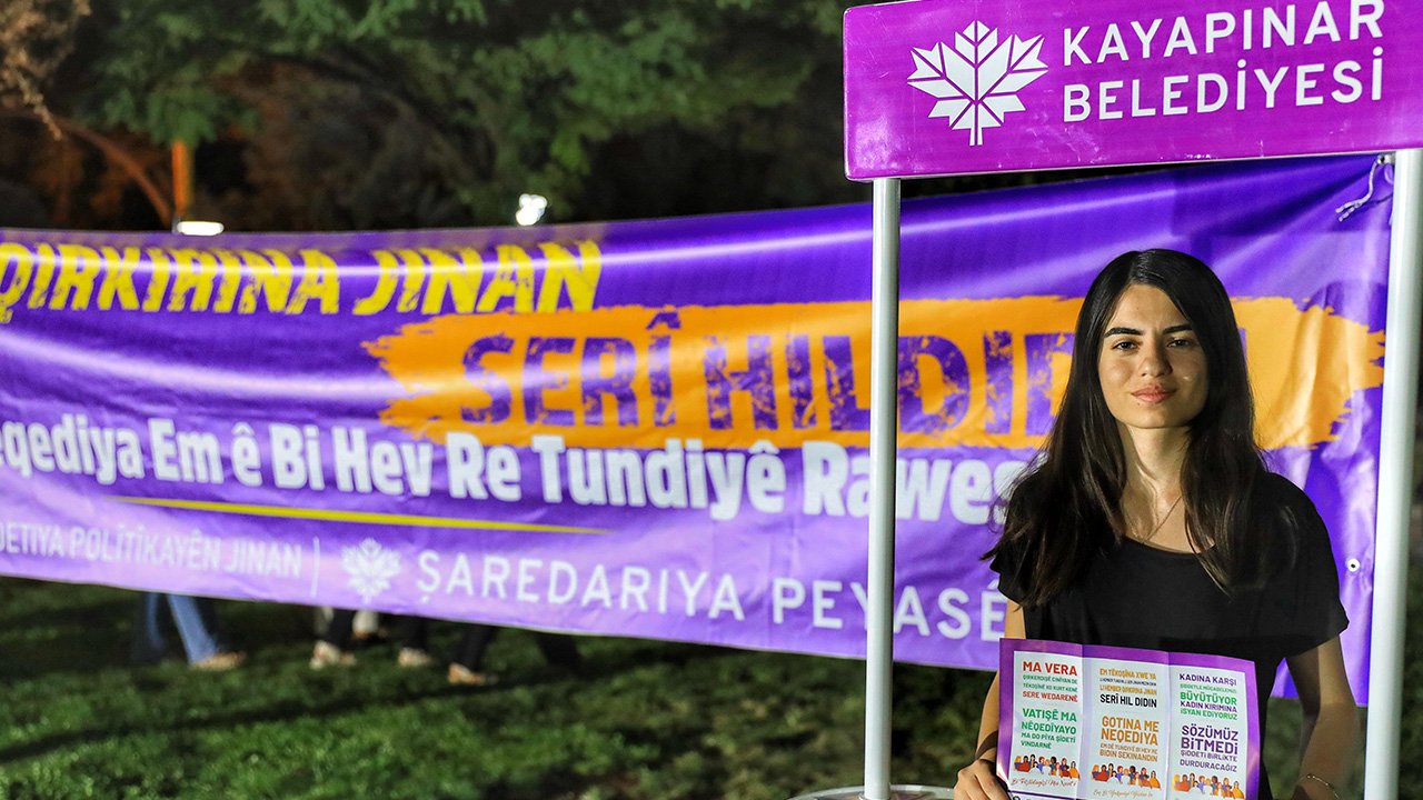 Kayapınar’da şiddete karşı dayanışma büyüyor-1