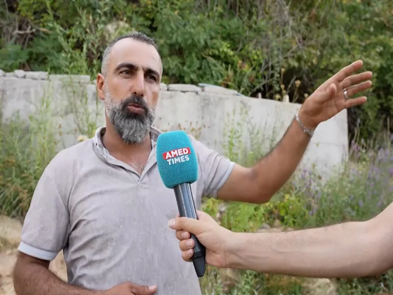 Diyarbakır'da su çilesi: Köylüler eşeklerle su taşıyor-1