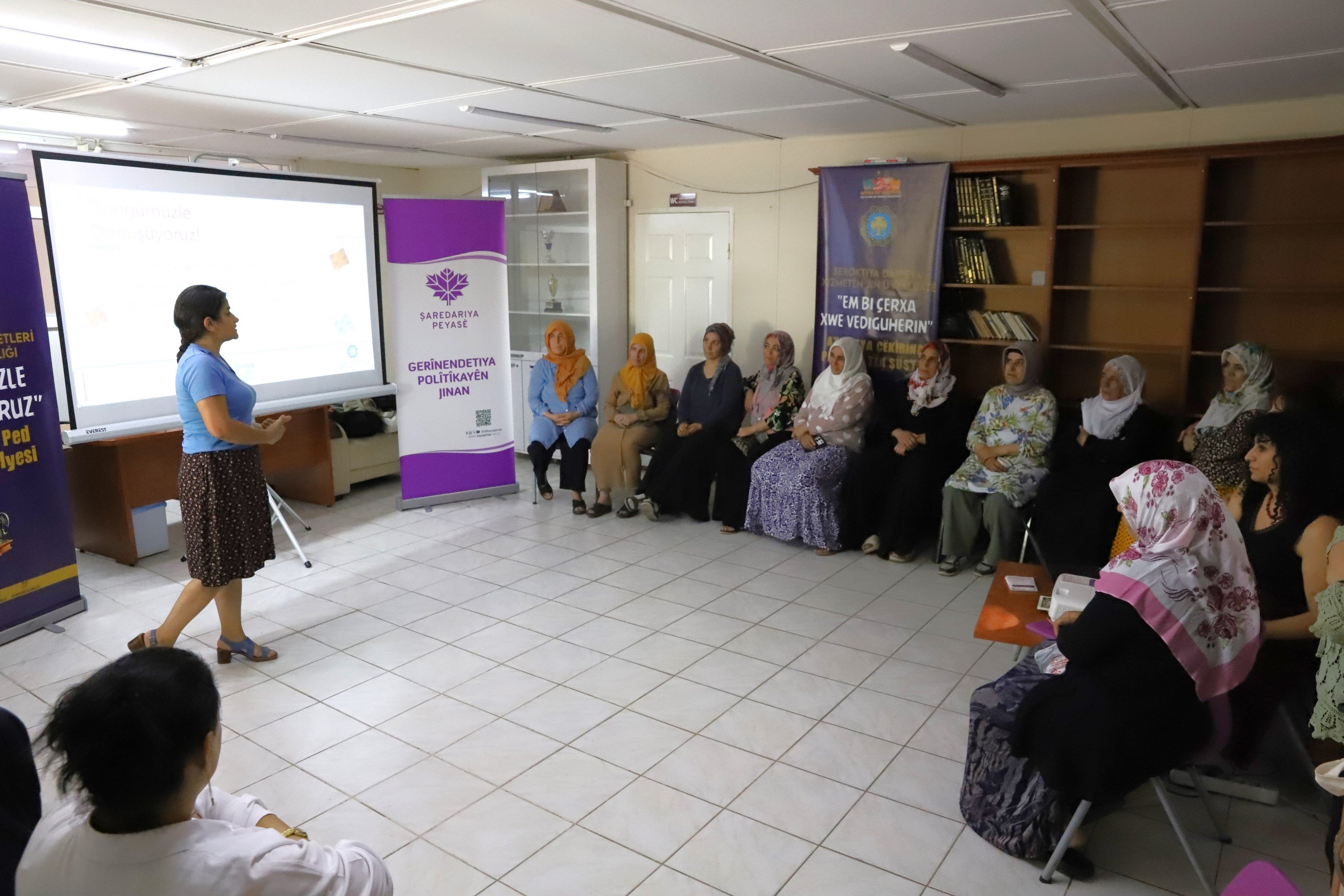 Diyarbakır’da yıkanabilir ped atölyesi düzenlendi 1