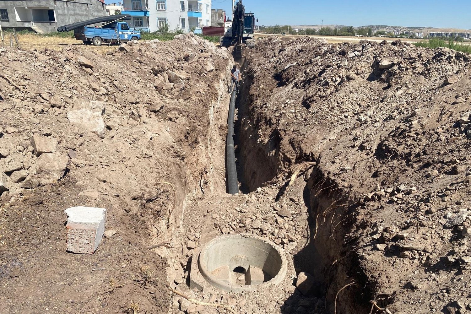 Diyarbakır DİSKİ’den Ergani’de altyapı hamlesi-2