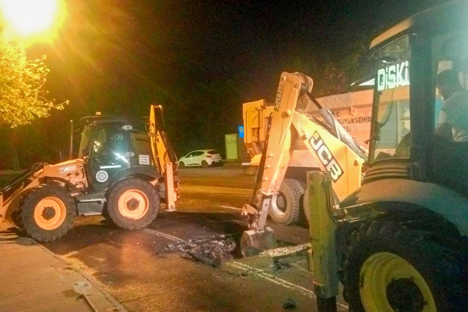 Diyarbakır’da ana hat arızası giderildi-1