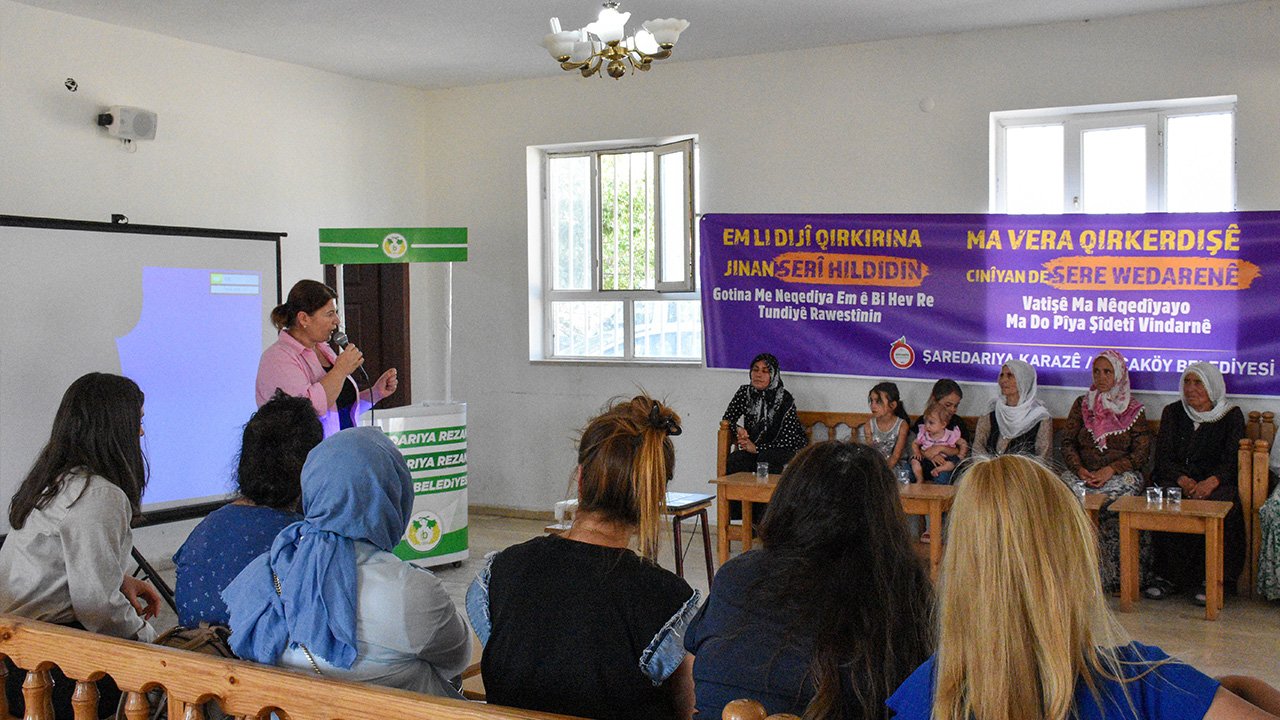 Kocaköy’de kadınlar şiddete karşı dayanışmada buluştu-2