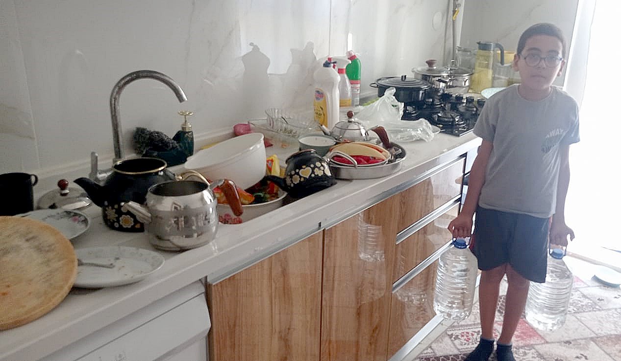 Diyarbakır Oğlaklı TOKİ'de su krizi derinleşiyor 1