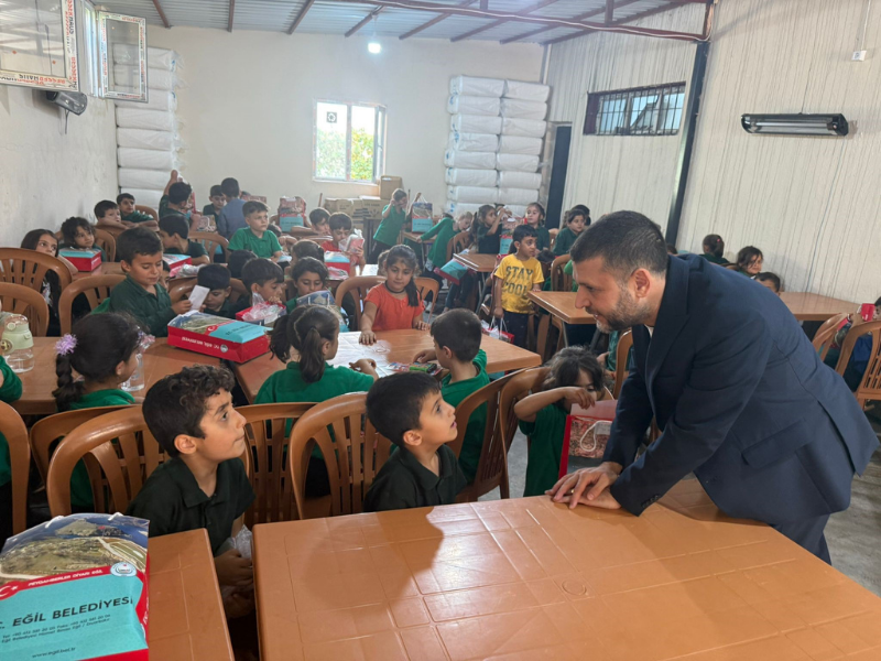 Eğil’de Öğrencilere Moral Ziyareti