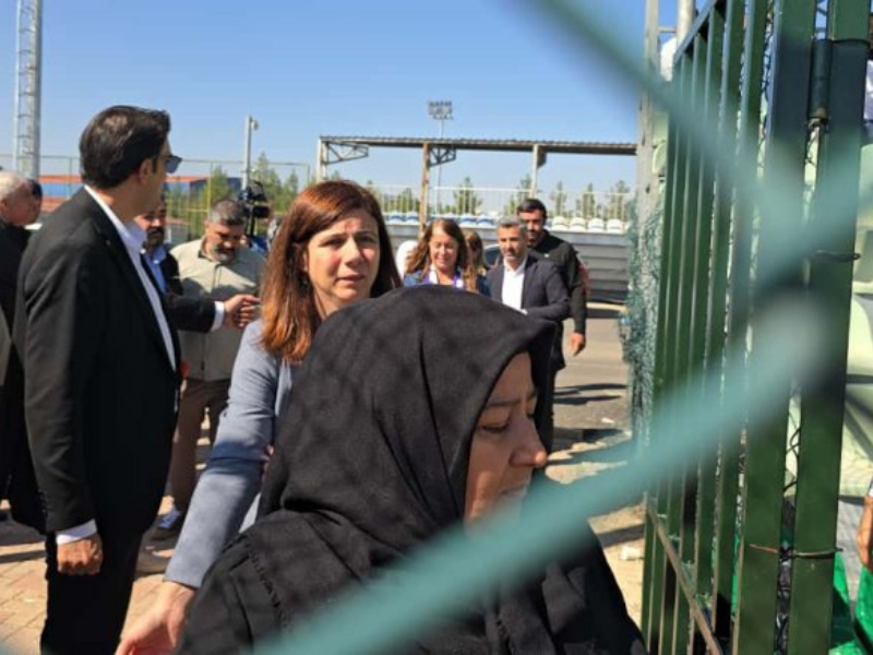 Maçı, Diyarbakır Büyükşehir Belediyesi Eş Başkanı Serra Bucak,