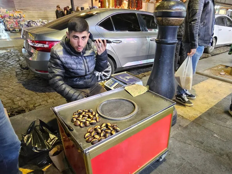 Diyarbakır’da Kestane Lüks Tüketime Dönüştü