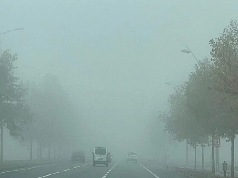 Diyarbakır Güne Sisle Uyandı2
