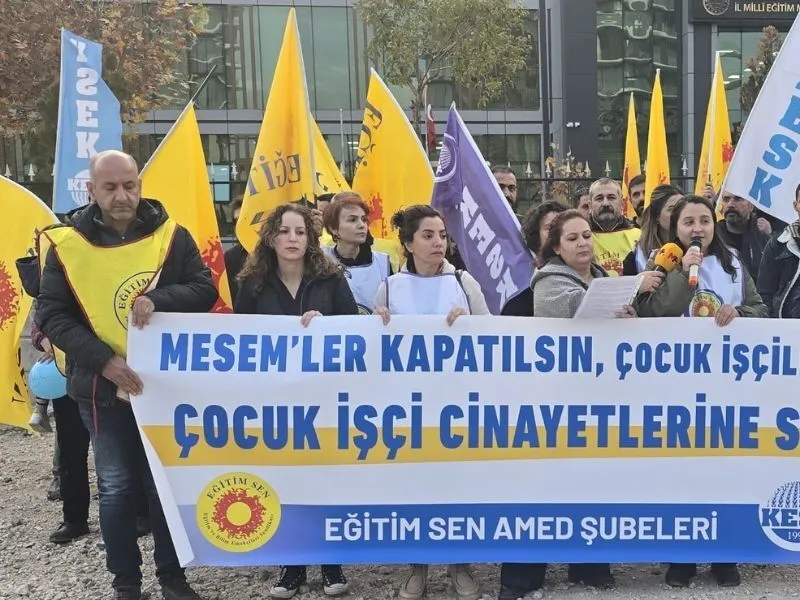 Diyarbakır’da Öğretmenler Çocuk Işçiliğine Karşı Sesini Yükseltti2