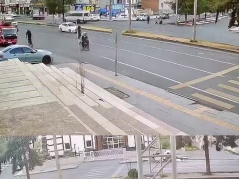 Mevlana Halit Caddesi’nde Korkutan Kaza