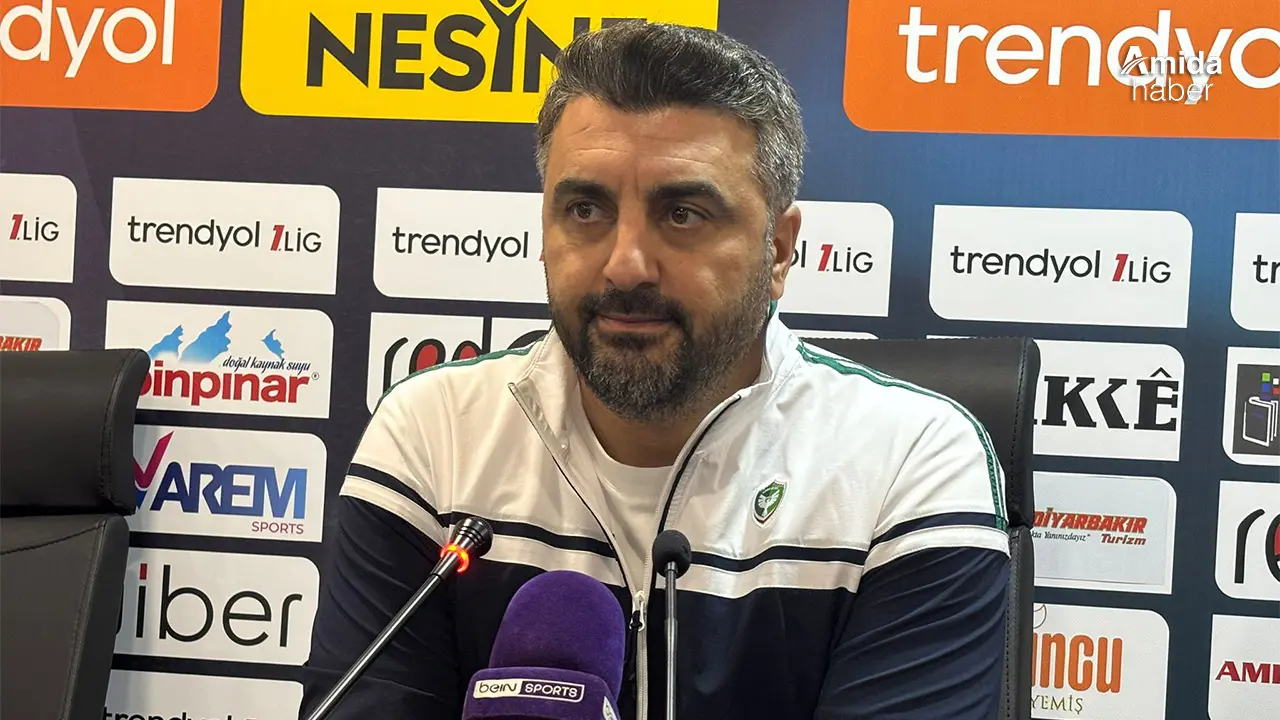 Amedspor Teknik Direktörü Kaloğlu: “Dünyanın her yerinden destek alıyoruz”