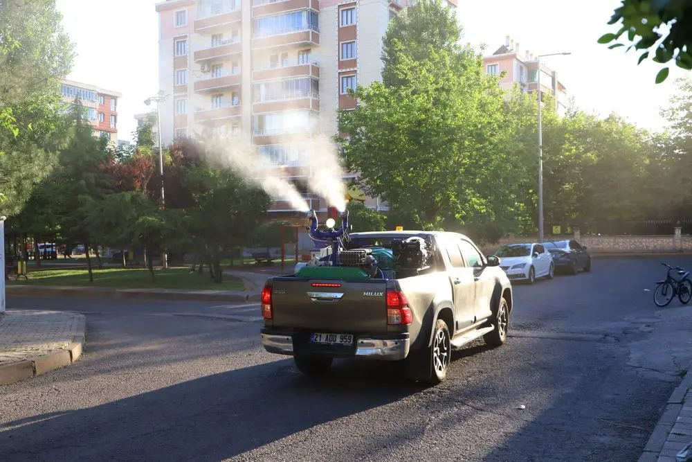 DBB’den 17 ilçede ULV destekli ilaçlama çalışması 6