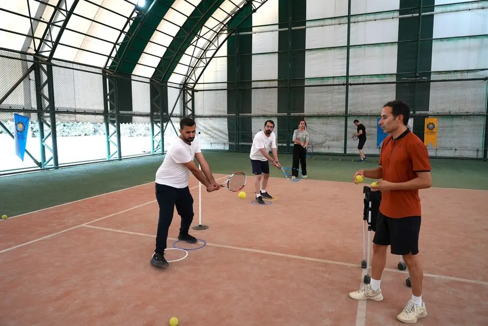 Diyarbakır’da tenis kortlarına yoğun ilgi: 6 ayda 540 kursiyer 1