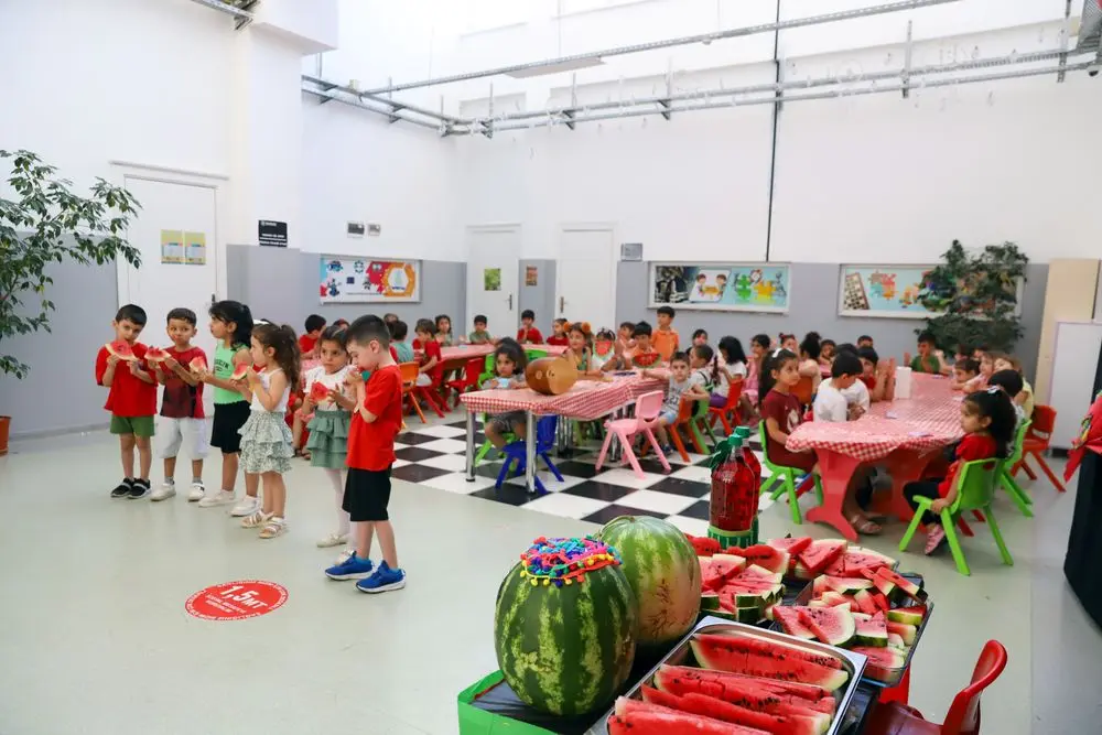 Çocuklar Karpuz Şenliği'nde hem eğlendi hem öğrendi 1