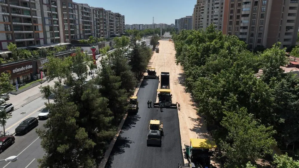 Fırat Bulvarı’nda ilk etap tamamlandı, 900 metrelik bölüm trafiğe açıldı 2