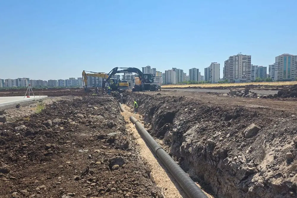 Mezopotamya Kent Parkı’nda çalışmalar eş zamanlı sürüyor 7