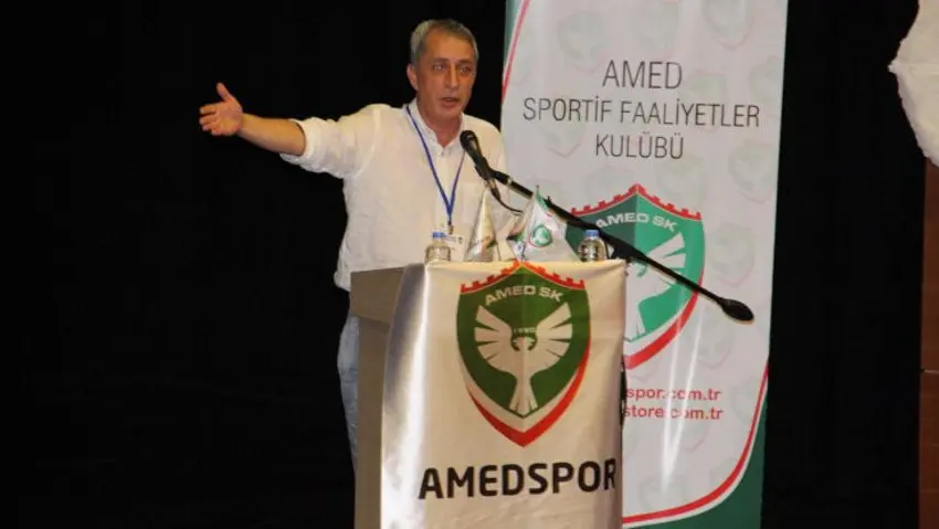 Amedspor'un başkanı Metin Kılavuz